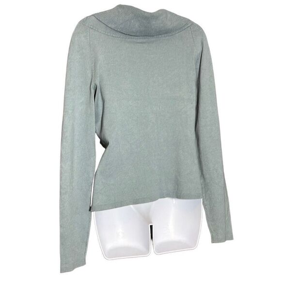 Ann Taylor Soft Blue Versatile Neck Sweater  Size: Medium - Picture 2 of 6